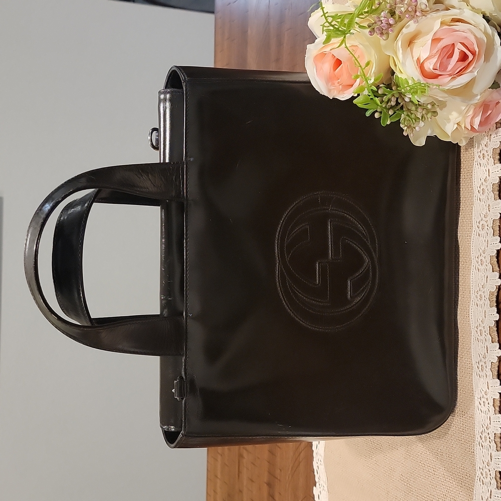 Authentic Gucci Patent Leather bag